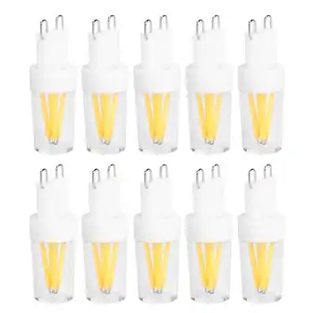 10pcs G9 LED Bulb 2W AC 230V Light Bulb Replacement with Bi Pin Base for Home Lighting
10pcs G9 LED Bulb 2W AC 230V Light Bulb Replacement with Bi Pin Base for Home Lighting