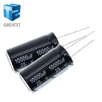 GREATZT Aluminum Electrolytic Capacitor 25V / 10000 UF 25V/10000UF Electrolytic Capacitor Size 18*35 mm plug-in 25V 10000UF
GREATZT Aluminum Electrolytic Capacitor 25V / 10000 UF 25V/10000UF Electrolytic Capacitor Size 18*35 mm plug-in 25V 10000UF