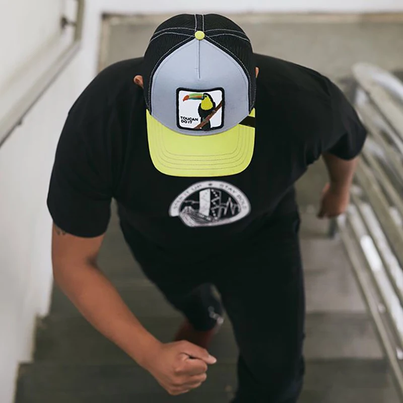 2019 New Hip Hop Cap Animals Embroidery Baseball Caps Men Women Snapback Summer Breathable Mesh Gorras Unisex Streetwear
2019 New Hip Hop Cap Animals Embroidery Baseball Caps Men Women Snapback Summer Breathable Mesh Gorras Unisex Streetwear