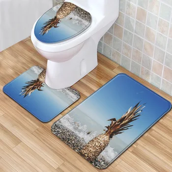 Beach Scenery Bathroom Mat Three-Piece Bathroom Carpet Toilet Mat Set Door Mat Bathroom Non-Slip Mat
Beach Scenery Bathroom Mat Three-Piece Bathroom Carpet Toilet Mat Set Door Mat Bathroom Non-Slip Mat