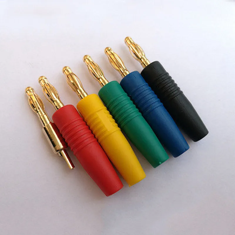 4 Mm Banana Plug High Voltage Test Plug Gold-plated Music Speaker Audio Amplifier Connection Terminal 2pc
4 Mm Banana Plug High Voltage Test Plug Gold-plated Music Speaker Audio Amplifier Connection Terminal 2pc