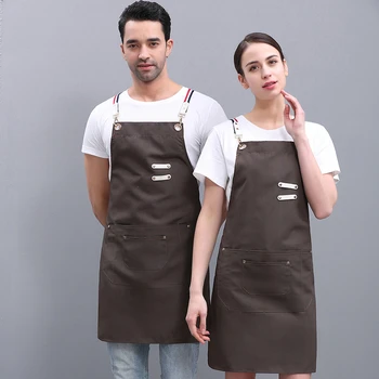 Chef Cooking Apron Women Men Kitchen Bib Dishwashing Cleaning Painting Gardening Household Webbing Apron Cafe Baking Wrokwear
Chef Cooking Apron Women Men Kitchen Bib Dishwashing Cleaning Painting Gardening Household Webbing Apron Cafe Baking Wrokwear