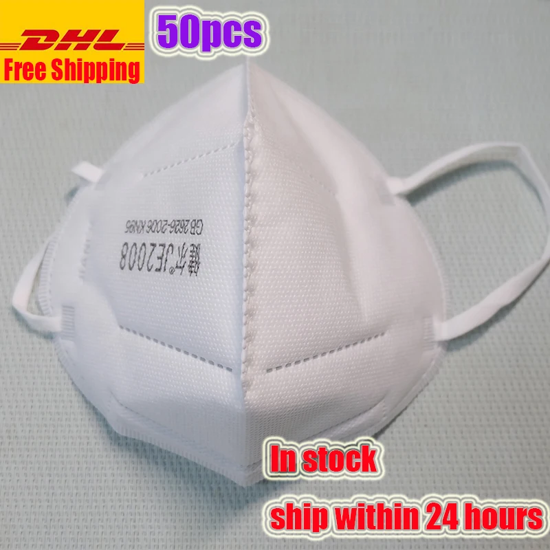 DHL Shiping 50pcs Mask KN95 N95 Mask Mouth FFP3 Protective Masks Virus Anti-dust fog Filter 95% mascherine Respirator FFP2 KF94
DHL Shiping 50pcs Mask KN95 N95 Mask Mouth FFP3 Protective Masks Virus Anti-dust fog Filter 95% mascherine Respirator FFP2 KF94
