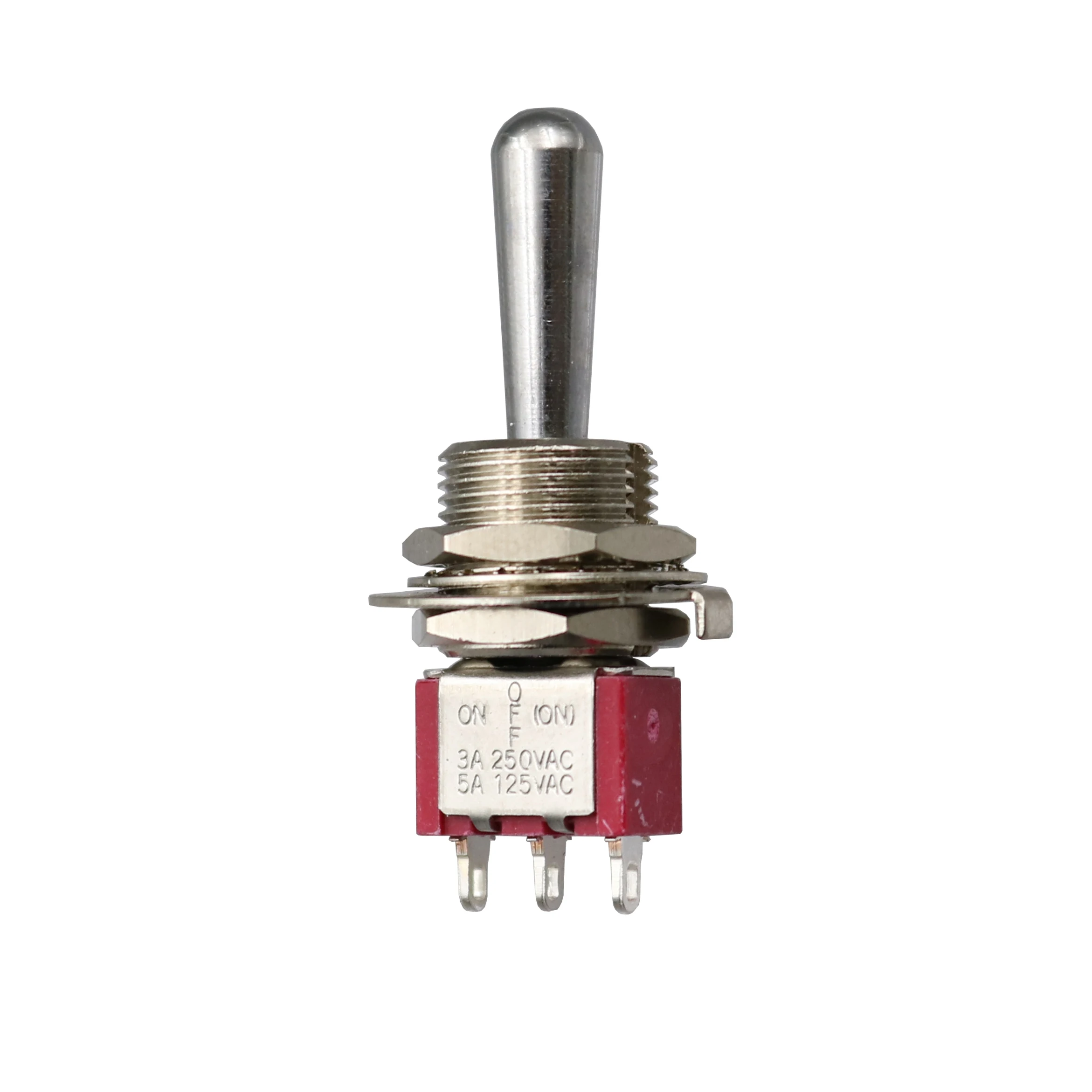 5Pcs SH T8014B-Z1 Large Handle ON-OFF-MOM One Way Momentary 3Position 3Pin SPDT Mini Toggle Switch
5Pcs SH T8014B-Z1 Large Handle ON-OFF-MOM One Way Momentary 3Position 3Pin SPDT Mini Toggle Switch