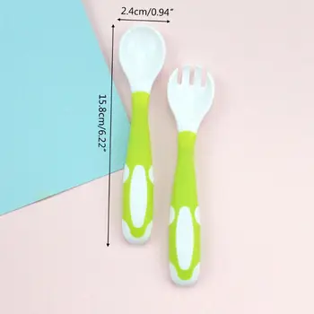 Baby Spoons with Case Easy Grip and Bendable Toddlers Feeding Training Spoon QX2D
Baby Spoons with Case Easy Grip and Bendable Toddlers Feeding Training Spoon QX2D