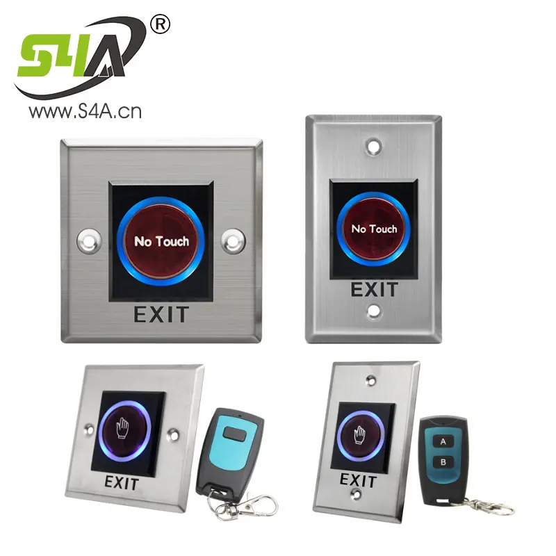 Infrared Sensor Switch No Touch Contactless Door Release Exit Button with LED indication IR Sensor Remote Control
Infrared Sensor Switch No Touch Contactless Door Release Exit Button with LED indication IR Sensor Remote Control