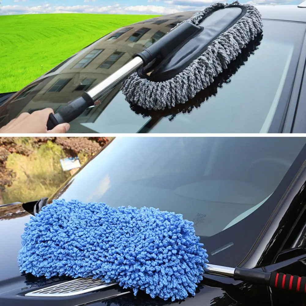 Car Duster Multipurpose Microfiber Wash Brush Vehicle Interior and Exterior Cleaning Kit with Extendable Handle for Car or Home
Car Duster Multipurpose Microfiber Wash Brush Vehicle Interior and Exterior Cleaning Kit with Extendable Handle for Car or Home