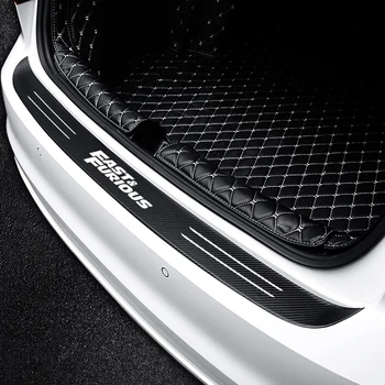 4PcsThe Fast And The Furious Car Trunk Guard Plate Carbon Fiber Protector Stickers For Honda modern Ford Car Styling Accessories
4PcsThe Fast And The Furious Car Trunk Guard Plate Carbon Fiber Protector Stickers For Honda modern Ford Car Styling Accessories