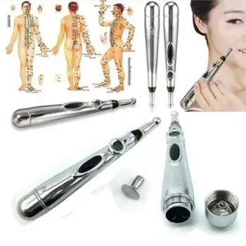 Massage Pen Electronic Acupuncture Laser Circulating Electric Meridian Pen Therapy Heal Meridian Energy Pen Relief Pain Tool
Massage Pen Electronic Acupuncture Laser Circulating Electric Meridian Pen Therapy Heal Meridian Energy Pen Relief Pain Tool