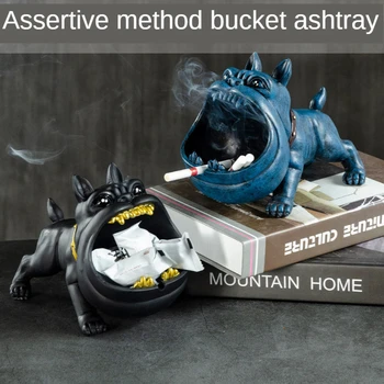 Living Room Decor Anti Fall Resin Bulldog Ashtray Ornaments Creative Car Cartoon Fighting Cute Dog Home Decoration Accessories
Living Room Decor Anti Fall Resin Bulldog Ashtray Ornaments Creative Car Cartoon Fighting Cute Dog Home Decoration Accessories