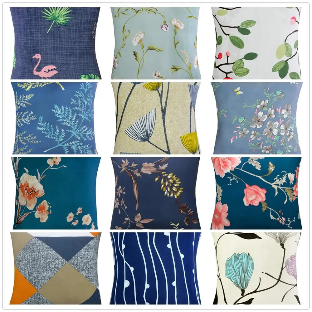 2/4 Pieces Printing Pillow Case Polyester Floral Cushion Cover 45*45cm Pillow Case Home Decor Pillow Covers Sofa Bedding Set
2/4 Pieces Printing Pillow Case Polyester Floral Cushion Cover 45*45cm Pillow Case Home Decor Pillow Covers Sofa Bedding Set