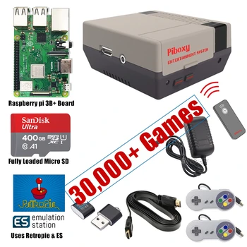 New Raspberry Pi 3B+ 400GB Arcade Video Game Console Retropie ES IR Remtoe NESPI 30,000+ Multi Games Piboxy Entertainment System 
New Raspberry Pi 3B+ 400GB Arcade Video Game Console Retropie ES IR Remtoe NESPI 30,000+ Multi Games Piboxy Entertainment System