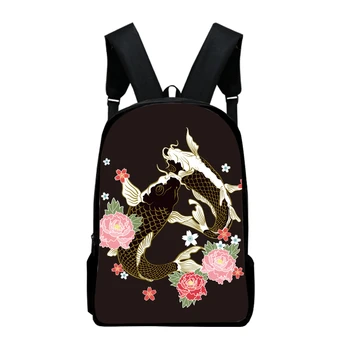3D Cartoon Fish Printing Backpack Male Women Backpack Fashion Schoolbag For Teenagers Girls Boys Animal Bags Bookbag mochila 
3D Cartoon Fish Printing Backpack Male Women Backpack Fashion Schoolbag For Teenagers Girls Boys Animal Bags Bookbag mochila