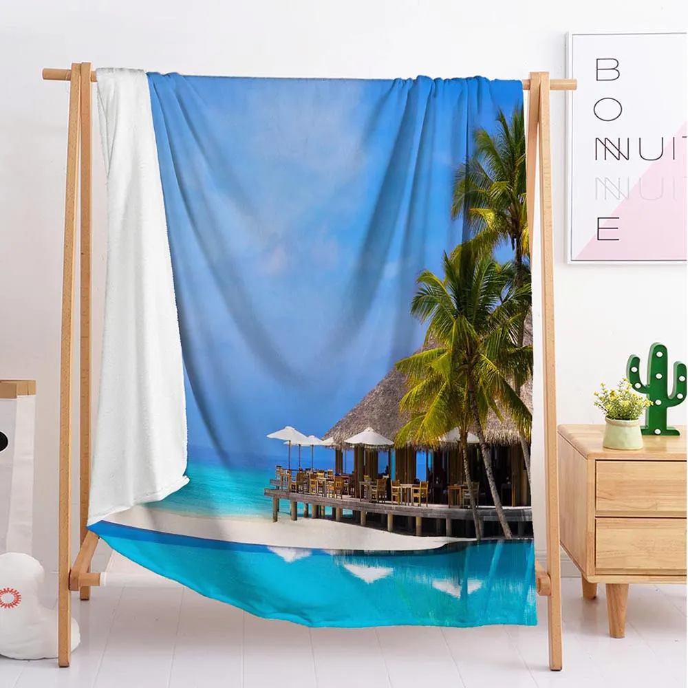 2020 Coconut tree beach export Custom blankets Large and small size throw blanket tapestry sleeping blanket soft flannel b
2020 Coconut tree beach export Custom blankets Large and small size throw blanket tapestry sleeping blanket soft flannel b