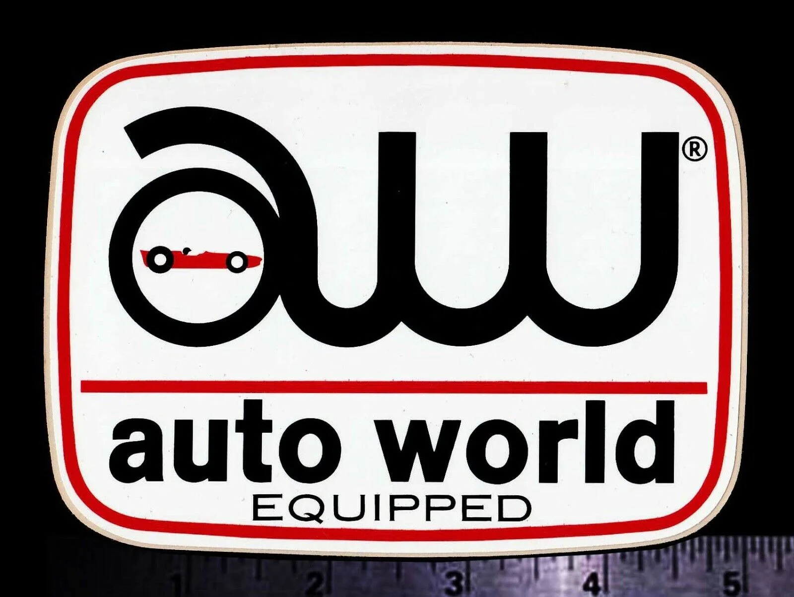 Для x2 AUTO WORLD Equipped-оригинальные винтажные гоночные наклейки 70s/стикеры слот для