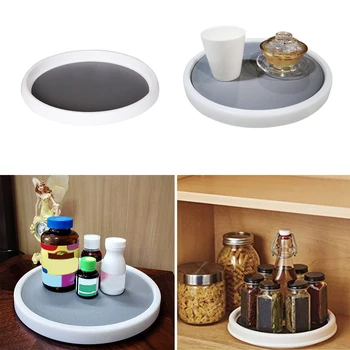 360° Home Rotating Condiment Storage Rack Creative Rotating Kitchen Storage Tray Kitchen Rotating Spice Rack Home Storage Tray
360° Home Rotating Condiment Storage Rack Creative Rotating Kitchen Storage Tray Kitchen Rotating Spice Rack Home Storage Tray