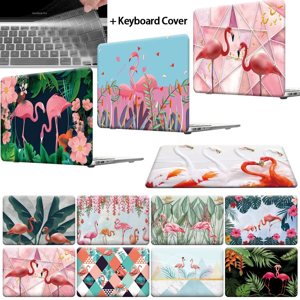 For Apple MacBook Air Pro Retina 11 12 13 15/Pro 13 15 16 with Touch Bar - Flamingo Hard Shell Laptop cover case + keyboard skin
For Apple MacBook Air Pro Retina 11 12 13 15/Pro 13 15 16 with Touch Bar - Flamingo Hard Shell Laptop cover case + keyboard skin