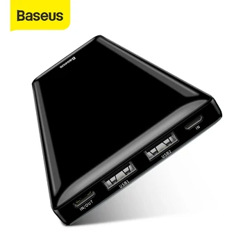 Baseus 20000mAh Power Bank External Battery USB Type C PD Fast Charging Powerbank Portable Charger For Phone
Baseus 20000mAh Power Bank External Battery USB Type C PD Fast Charging Powerbank Portable Charger For Phone