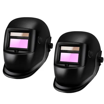 Variable-Shade Auto Darkening Welding Helmet Black, LCD filter ADF ARC TIG MIG Welder Lens Grinding Mask(Pack of 2)
Variable-Shade Auto Darkening Welding Helmet Black, LCD filter ADF ARC TIG MIG Welder Lens Grinding Mask(Pack of 2)