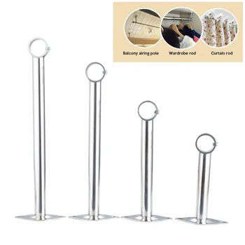 DRELD 2pcs Wardrobe Flange Base Rail Support Bracket Stainless Steel Curtain Rod Socket Fit 25mm Tube +Screws 150/200/250/300mm
DRELD 2pcs Wardrobe Flange Base Rail Support Bracket Stainless Steel Curtain Rod Socket Fit 25mm Tube +Screws 150/200/250/300mm