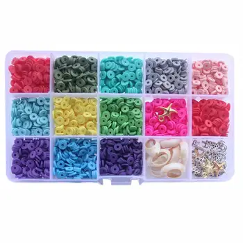 1 Box of Stackable Soft Clay Bracelet Supply DIY Bracelet Material Wrist Decor
1 Box of Stackable Soft Clay Bracelet Supply DIY Bracelet Material Wrist Decor