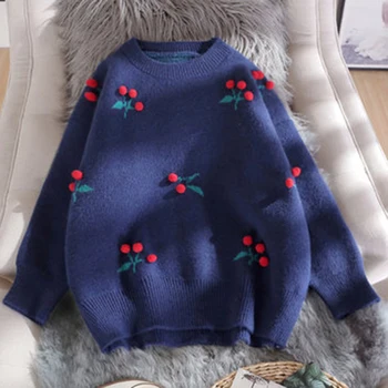 3D Plush Ball Decoration Sweater Women's Pullover 2020 Casual Loose Knit Jumpers Sweater coat Harajuku BF Female Sweater 
3D Plush Ball Decoration Sweater Women's Pullover 2020 Casual Loose Knit Jumpers Sweater coat Harajuku BF Female Sweater