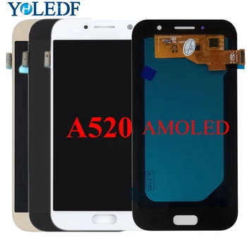 Super AMOLED 5.2" A520 For SAMSUNG Galaxy A5 2017 SM-A520F LCD Touch Screen Digitizer Replacement Display Assembly Repair Parts
Super AMOLED 5.2" A520 For SAMSUNG Galaxy A5 2017 SM-A520F LCD Touch Screen Digitizer Replacement Display Assembly Repair Parts