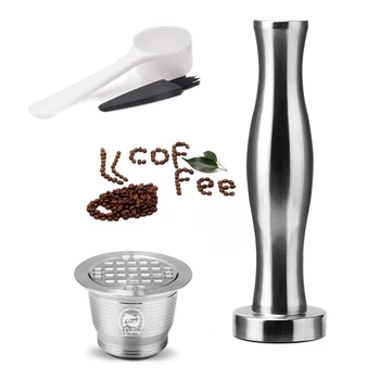 NESPRESSO Tamper Coffee Capsule Pods Maker Machine Filter Set Round Square Hole
NESPRESSO Tamper Coffee Capsule Pods Maker Machine Filter Set Round Square Hole