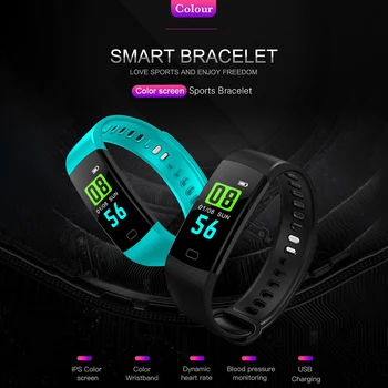 Y5C Smart Sport Bracelet Watch Smart Band Fitnes Tracker Intelligent Bracelet Heart Rate Measurement Sleep Monitoring USB Charge
Y5C Smart Sport Bracelet Watch Smart Band Fitnes Tracker Intelligent Bracelet Heart Rate Measurement Sleep Monitoring USB Charge