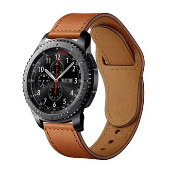 Leather loop band for Samsung Gear S3 frontier Galaxy Watch 46mm Huawei watch gt strap amazfit gtr 47mm bracelet watchband 22mm
Leather loop band for Samsung Gear S3 frontier Galaxy Watch 46mm Huawei watch gt strap amazfit gtr 47mm bracelet watchband 22mm