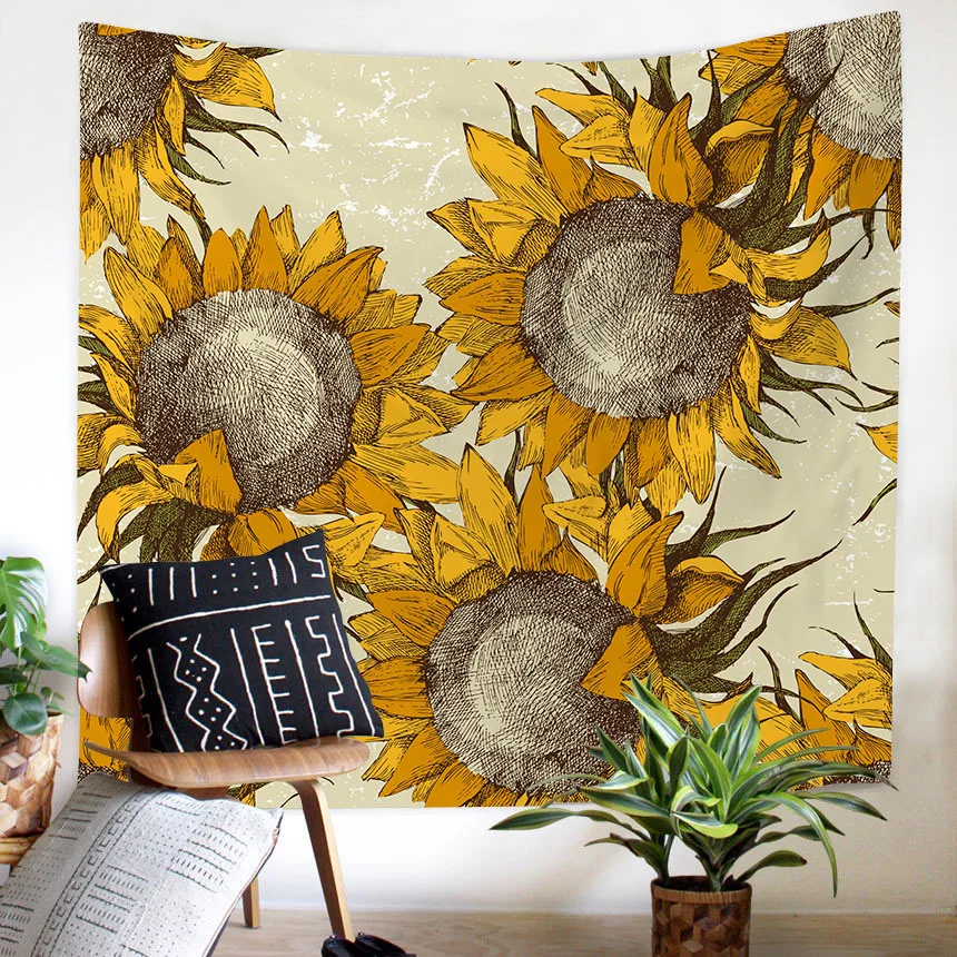 Cilected Sunflower Flower Sea Tapestry Wall Hanging Pastoral Landscape Painting Sofa Towel Blanket Living Room Tapestry
Cilected Sunflower Flower Sea Tapestry Wall Hanging Pastoral Landscape Painting Sofa Towel Blanket Living Room Tapestry