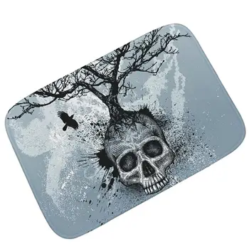 Halloween Decor Skull Carpet Floor Mat Soft Rebound Sponge Crystal Velvet Kitchen Rug Entrance Doormat Bath Rug Mats
Halloween Decor Skull Carpet Floor Mat Soft Rebound Sponge Crystal Velvet Kitchen Rug Entrance Doormat Bath Rug Mats