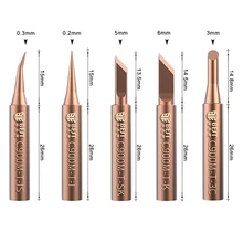 5Pcs/Set Soldering Iron Tips C900M-T Welding Nozzle Special Oxygen-free Copper Lead-free Solder Tip for Horns Plastic Tools Set
5Pcs/Set Soldering Iron Tips C900M-T Welding Nozzle Special Oxygen-free Copper Lead-free Solder Tip for Horns Plastic Tools Set