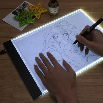 2020 Ultra Thin A4 LED Light Pad Artist Light Box Table Tracing Drawing Board Pad Diamond Painting Embroidery Tools
2020 Ultra Thin A4 LED Light Pad Artist Light Box Table Tracing Drawing Board Pad Diamond Painting Embroidery Tools