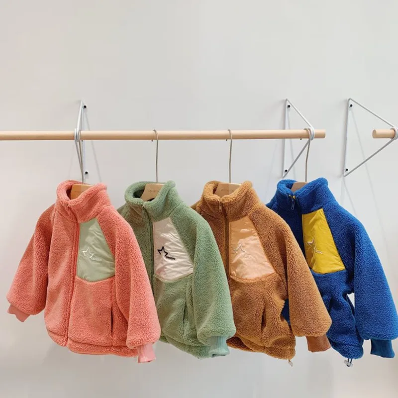 2019 Winter New Children Fleece Coats Korean Style Kids Clothes Thicken Warm Baby Boys Girls Jackets Chic Loose Outerwear
2019 Winter New Children Fleece Coats Korean Style Kids Clothes Thicken Warm Baby Boys Girls Jackets Chic Loose Outerwear