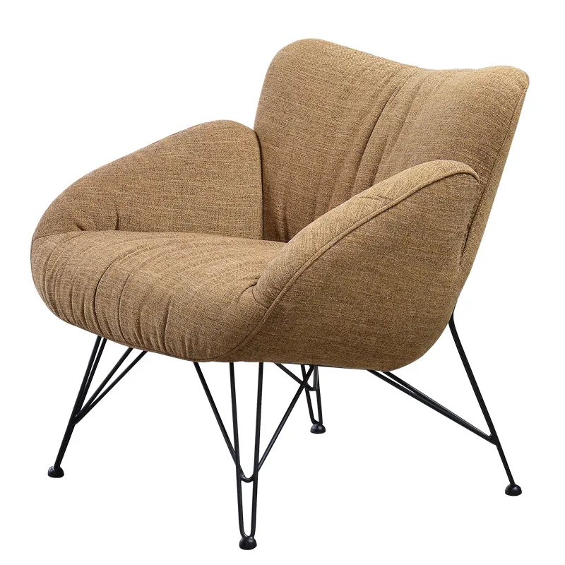 Ins Lazy Sofa Bedroom Net Red Small Princess Wind Northern Europe Single Sofa Chair Light Luxury Iron Leisure Chair
Ins Lazy Sofa Bedroom Net Red Small Princess Wind Northern Europe Single Sofa Chair Light Luxury Iron Leisure Chair