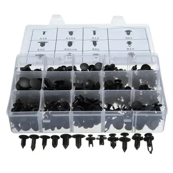 Hot New 240x Plastic Rivets Fastener for Fender Bumper Push Screw Pin Clips Kit Set For Honda/Chevrolet/Acura/GOLF/Ford/Toyota
Hot New 240x Plastic Rivets Fastener for Fender Bumper Push Screw Pin Clips Kit Set For Honda/Chevrolet/Acura/GOLF/Ford/Toyota