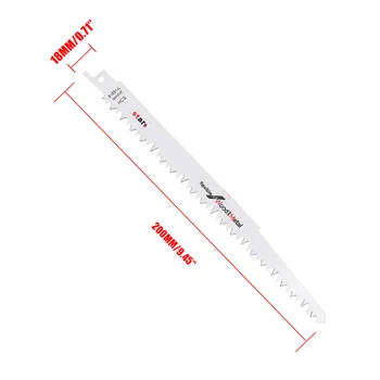 Cutting Saw Blades Tools 240mm Reciprocating Universal High Carbon Steel