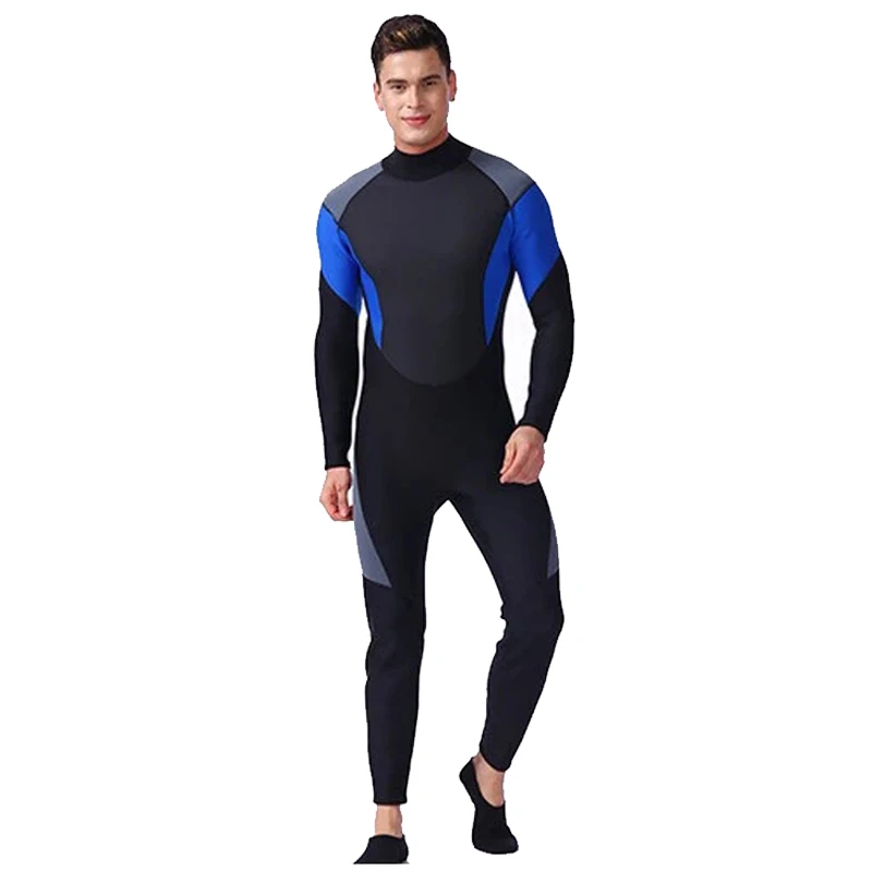 Men's 3mm Diving Wetsuit Neoprene One-piece Long Sleeve Full body Scuba Diving Wetsuit Freediving Spearfishing
Men's 3mm Diving Wetsuit Neoprene One-piece Long Sleeve Full body Scuba Diving Wetsuit Freediving Spearfishing