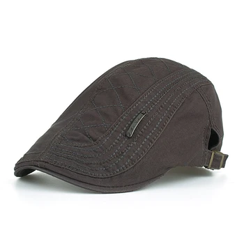 Pure cotton solid color mesh cap men's casual painter hat retro shade beret Y006 winter hat
Pure cotton solid color mesh cap men's casual painter hat retro shade beret Y006 winter hat