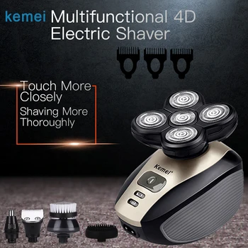 Kemei Electric Shaver Razor men's Beard Trimmer 5 in 1 Multi-function Shaver head washable hair clipper nose hair trimmer 5
Kemei Electric Shaver Razor men's Beard Trimmer 5 in 1 Multi-function Shaver head washable hair clipper nose hair trimmer 5