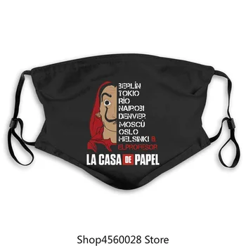 La Casa de Papel Soldi Maschera rapina Maschera da uomo Hip Hop Maschera da uomo O collo Maschera di carta 2020 Maschera di marc 
La Casa de Papel Soldi Maschera rapina Maschera da uomo Hip Hop Maschera da uomo O collo Maschera di carta 2020 Maschera di marc
