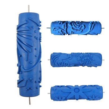 7Inch 3D Rubber Wall Decorative Painting Roller, Patterned Roller Wall Decoration Tools Without Handle Grip, Rose Roller
7Inch 3D Rubber Wall Decorative Painting Roller, Patterned Roller Wall Decoration Tools Without Handle Grip, Rose Roller