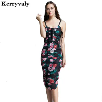 Summer Strapless Sexy Dresses Party Night Club Dress 2020 Women Retro Rose Print Summer Backless Bodycon Bandage Dress K261
Summer Strapless Sexy Dresses Party Night Club Dress 2020 Women Retro Rose Print Summer Backless Bodycon Bandage Dress K261