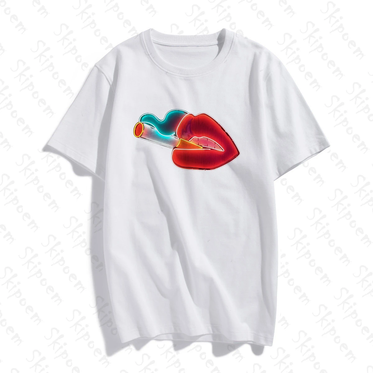 Neon Smoking Lips T Shirt Women Aesthetic Tumblr Korean Style Punk Kawaii Plus Size Cotton Short Sleeve Tee Shirt Femme Clothes
Neon Smoking Lips T Shirt Women Aesthetic Tumblr Korean Style Punk Kawaii Plus Size Cotton Short Sleeve Tee Shirt Femme Clothes