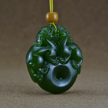 Xinjiang and Tian Yubi jade pendant ping-line pendant Kunlun sheep fat jade ping-an buckle
Xinjiang and Tian Yubi jade pendant ping-line pendant Kunlun sheep fat jade ping-an buckle