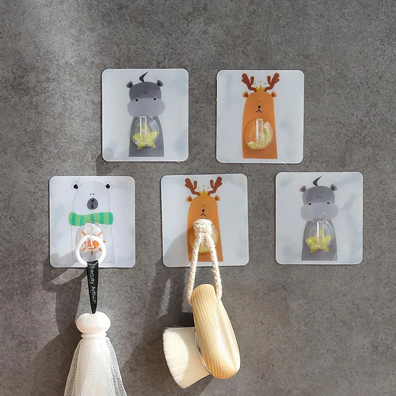 Strong Hooks Cartoon Home Storage New Animal Sticky Hook Storage PVC No Marks And No Nails Rack Socket Cartoon Cute Hook
Strong Hooks Cartoon Home Storage New Animal Sticky Hook Storage PVC No Marks And No Nails Rack Socket Cartoon Cute Hook