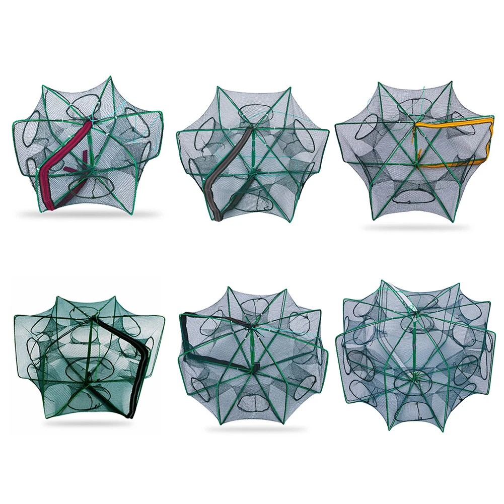 6-8 Sides 6-16 Holes Automatic Fishing Net 6-8 Sides 6-16 Holes Automatic Fishing Net