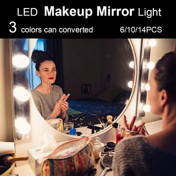 5V USB Hollywood Mirror Light With Touch Led Makeup Vanity Light Bedroom Decor Dressing Stepless Dimmable Table Mirror Bulbs 
5V USB Hollywood Mirror Light With Touch Led Makeup Vanity Light Bedroom Decor Dressing Stepless Dimmable Table Mirror Bulbs