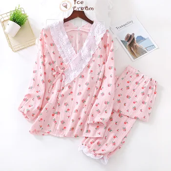 Lace Collar Kimono Confinement Invisible Zipper Breastfeeding Mouth Long Sleeve Close Breastfeeding Pajamas Large Home Clothes
Lace Collar Kimono Confinement Invisible Zipper Breastfeeding Mouth Long Sleeve Close Breastfeeding Pajamas Large Home Clothes